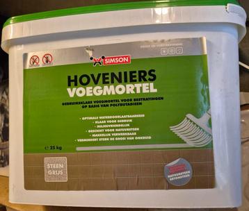Nieuwe Hoveniers Voegmortel beschikbaar voor biedingen