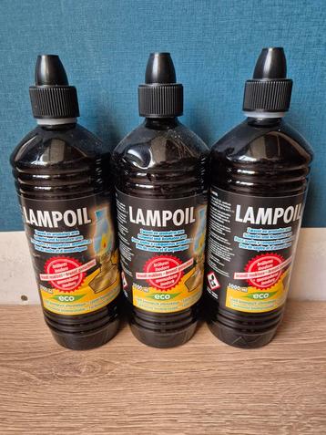 3x 1L Reukloze Lampolie beschikbaar voor biedingen