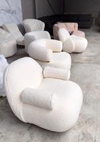 Fluffy teddy fauteuils/stoeltjes/loveseats, Huis en Inrichting, Ophalen, Minder dan 75 cm, 50 tot 75 cm, Hout
