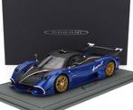Bbr 1:18 Pagani Huayra R Blu Francia, Blue Matt black, Hobby en Vrije tijd, Modelauto's | 1:18, Ophalen of Verzenden, Nieuw, Auto