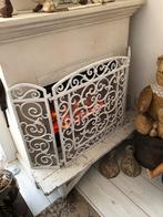 Gietijzeren haardscherm, Huis en Inrichting, Haarden, Ophalen, Zo goed als nieuw, Houthaard