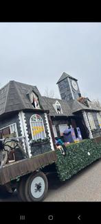 Carnavalswagen te koop spookhuis, Ophalen, Gebruikt
