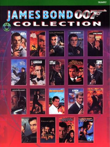 trompet-James Bond 007 Collection + cd trumpet beschikbaar voor biedingen