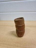 - eierdoppen hout 3x, Verzamelen, Ophalen of Verzenden