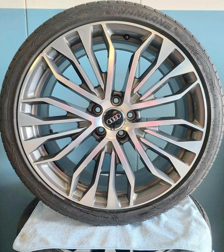 20 inch Audi A6 Competition Velgen 4G Origineel, Auto-onderdelen, Banden en Velgen, Banden en Velgen, Zomerbanden, 20 inch, 255 mm
