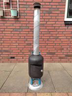 Tuinhaard 🔥 buitenkachel terras brander houtkachel met pijp, Ophalen