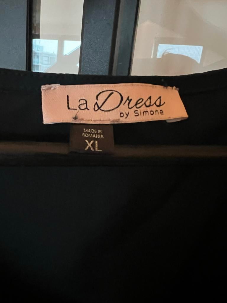 Zwarte La Dress jurk - Maat XL, Zwart, Maat 46/48 (XL) of groter, Ophalen of Verzenden, Zo goed als nieuw