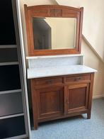 Antieke toilettafel met marmeren blad, Ophalen