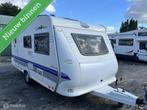 Hobby 440 SF De Luxe Ventura voortent, fietsenrek, Caravans en Kamperen, Caravans, Hobby, Particulier, 6 tot 7 meter, 1000 - 1250 kg