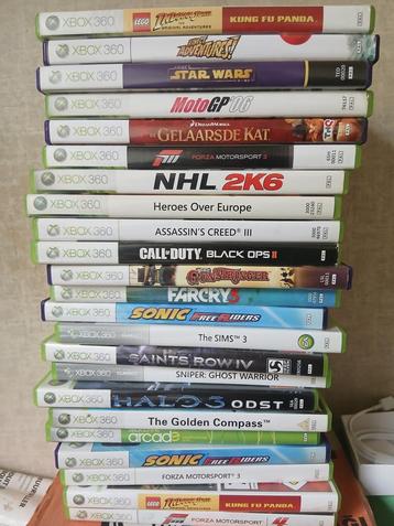 39x xbox 360 games. beschikbaar voor biedingen