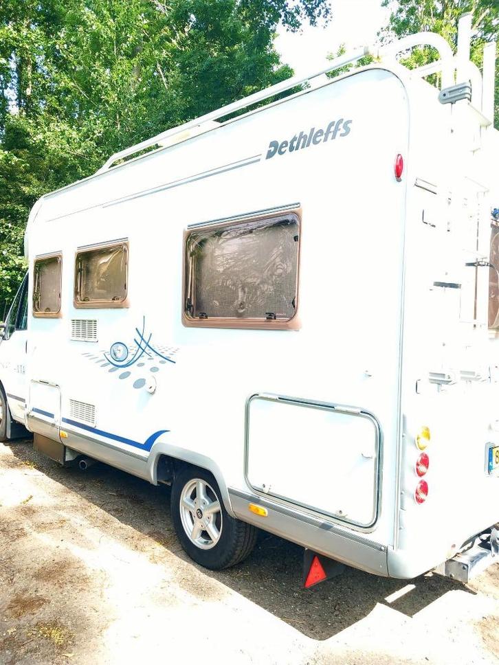 Dethleffs camper, Caravans en Kamperen, Campers, Particulier, tot en met 3, Integraal, Dethleffs, Fiat, Diesel, Handgeschakeld