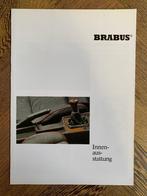 Folder Mercedes-Benz Brabus interieur sierdelen W124 1992, Nieuw, Mercedes-Benz, Mercedes, Ophalen of Verzenden