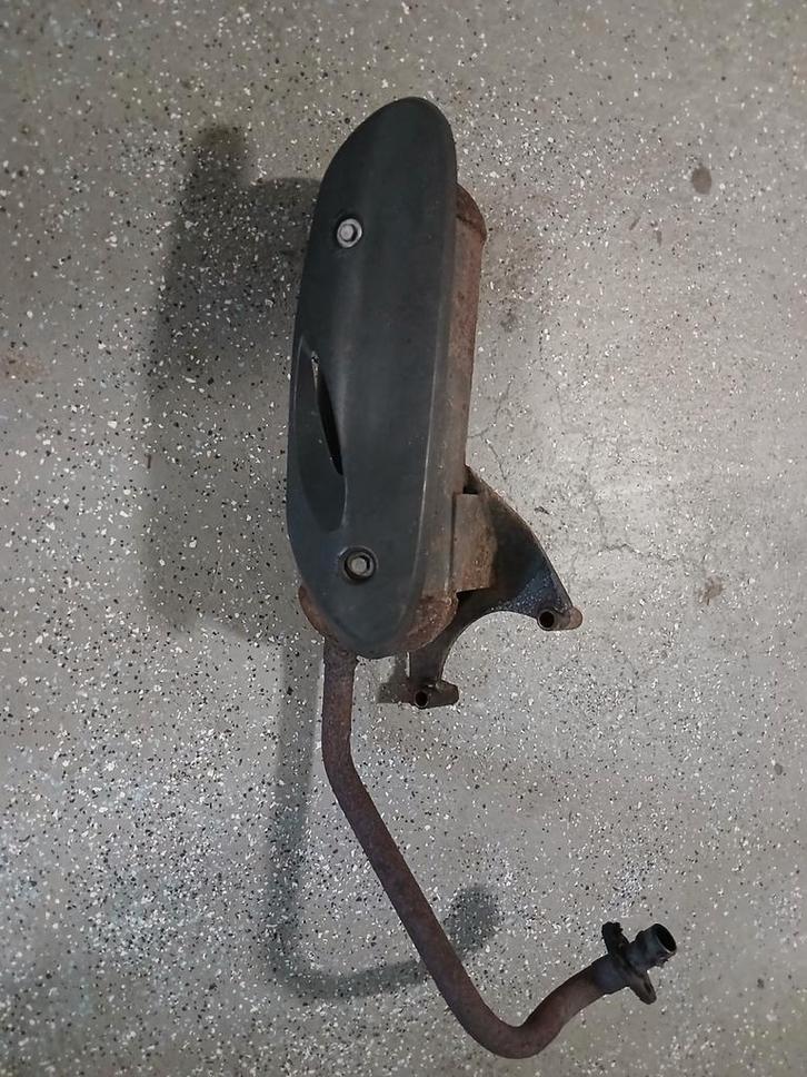 4T Uitlaat - Scooter Uitlaat, Fietsen en Brommers, Brommeronderdelen | Scooters, Gebruikt, Piaggio, Uitlaat, Ophalen of Verzenden