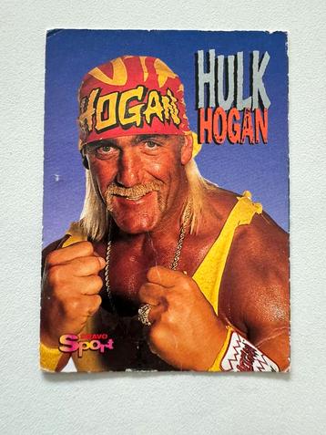 Hulk Hogan Trading card 1990 wrestling wwf Bravo Sport beschikbaar voor biedingen