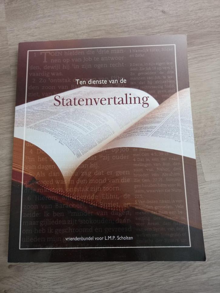Tendienste van de statenvertaling - L.M.P. Scholten, Boeken, Godsdienst en Theologie, Gelezen, Christendom | Protestants, Ophalen of Verzenden