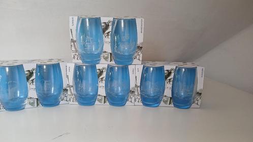 Elfstedentocht glazen / 11 stedentocht (nieuw), Huis en Inrichting, Keuken | Servies, Nieuw, Glas of Glazen, Overige stijlen, Glas