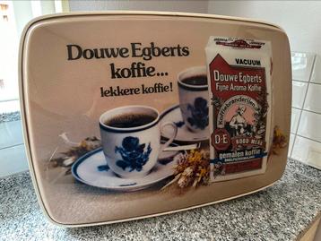 Vintage Douwe Egberts reclame  wand lichtbak beschikbaar voor biedingen