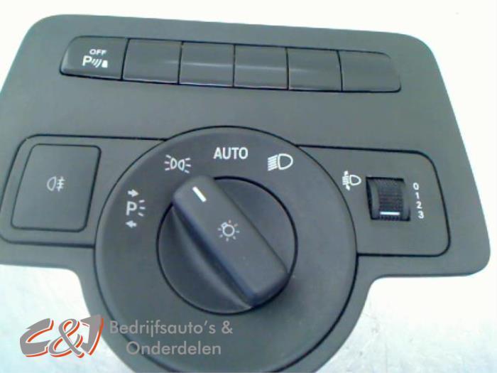 Licht Schakelaar van een Mercedes Vito, Auto-onderdelen, Dashboard en Schakelaars, Mercedes-Benz, Gebruikt, 3 maanden garantie