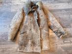 Duits WOII schapenvacht jas oostfront XX, Ophalen of Verzenden, Landmacht, Duitsland, Kleding of Schoenen
