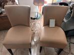 2x Mooie beige stoelen, Ophalen of Verzenden, Zo goed als nieuw, Overige kleuren, Twee