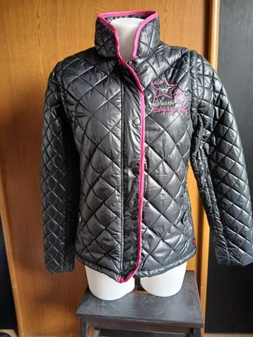 Zwart/fuchsia Red Horse Rio jas/bodywarmer maat S beschikbaar voor biedingen