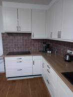 Hoekkeuken, Huis en Inrichting, Keuken | Complete keukens, Ophalen, Gebruikt, Crème, Hoekkeuken