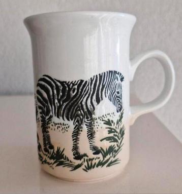 Beker Churchill England met Zebra's beschikbaar voor biedingen