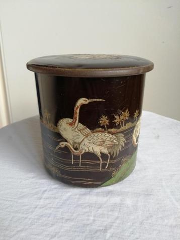 blik, suikerblik, koffieblik, theeblik beschikbaar voor biedingen