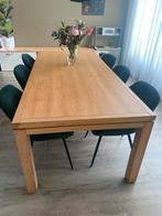 Eettafel, Huis en Inrichting, Tafels | Eettafels, Ophalen, Gebruikt, 50 tot 100 cm, Vijf personen of meer