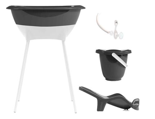 Baby badset van het merk Luma, kleur gray/white., Kinderen en Baby's, Badjes en Verzorging, Gebruikt, Badje, Overige merken, Ophalen