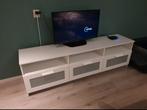Witte Ikea Brimnes tv meubel, Huis en Inrichting, Kasten | Televisiemeubels, 150 tot 200 cm, Minder dan 100 cm, 25 tot 50 cm, Gebruikt