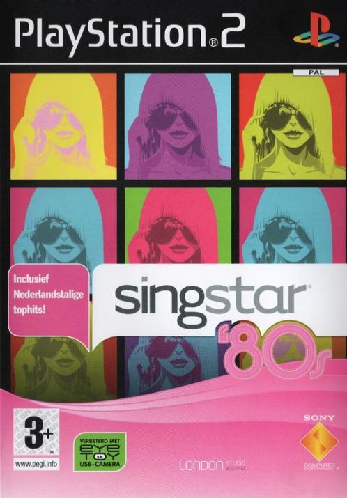 SingStar ‘80s [Special Edition] – PlayStation 2, Spelcomputers en Games, Games | Sony PlayStation 2, Zo goed als nieuw, Muziek
