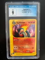 Typhlosion 2002 CGC 9 - Expedition 65/165, Ophalen of Verzenden, Zo goed als nieuw, Losse kaart, Foil