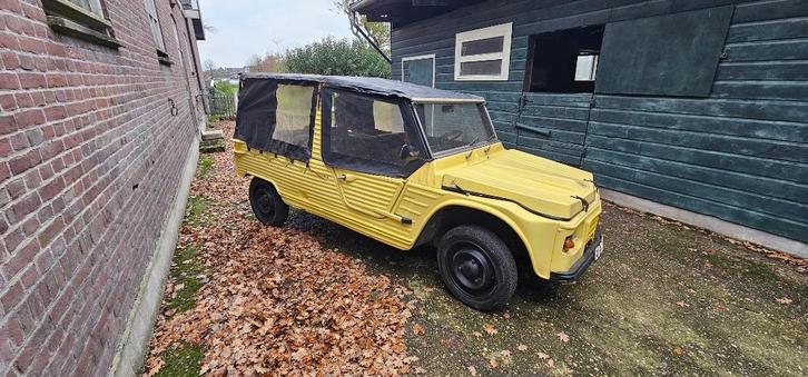 Citroën Mehari Ym6dm 1973, Auto's, Bestelauto's, Particulier, Open dak, Trekhaak, Citroën, Benzine, Handgeschakeld, Origineel Nederlands