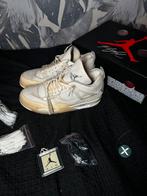 Jordan 4 OFF-White, Kleding | Heren, Ophalen, Zo goed als nieuw