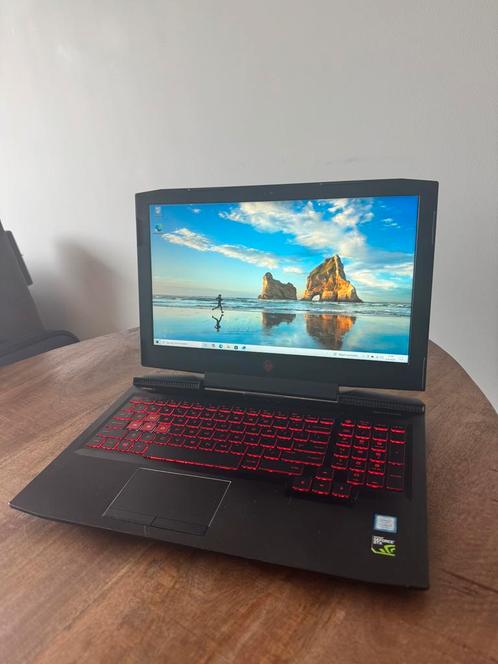 HP Omen Game Laptop 15,6 inch Intel Core i7 GTX1050 4GB SSD, Computers en Software, Windows Laptops, Zo goed als nieuw, 15 inch