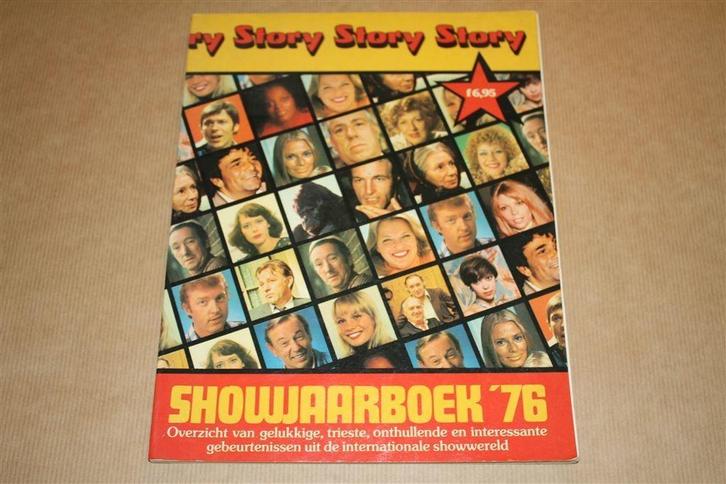 Story - Showjaarboek 1976 !!, Verzamelen, Muziek, Artiesten en Beroemdheden, Zo goed als nieuw, Boek, Tijdschrift of Artikel, Ophalen of Verzenden