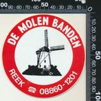 Sticker: De Molen Banden - Reek (8), Ophalen of Verzenden, Zo goed als nieuw, Bedrijf of Vereniging