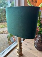Groene ovale lamp, Huis en Inrichting, 25 tot 50 cm, Ophalen of Verzenden, Zo goed als nieuw, Ovaal