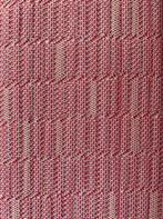 STOF VOOR DESIGN: BYBORRE Johan Pink/Beige meubelstof, Wol, 120 cm of meer, Nieuw, Ophalen of Verzenden