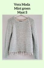 Vera Moda Mintgroene Trui Maat S, Vera Moda, Ophalen of Verzenden, Zo goed als nieuw, Maat 36 (S)