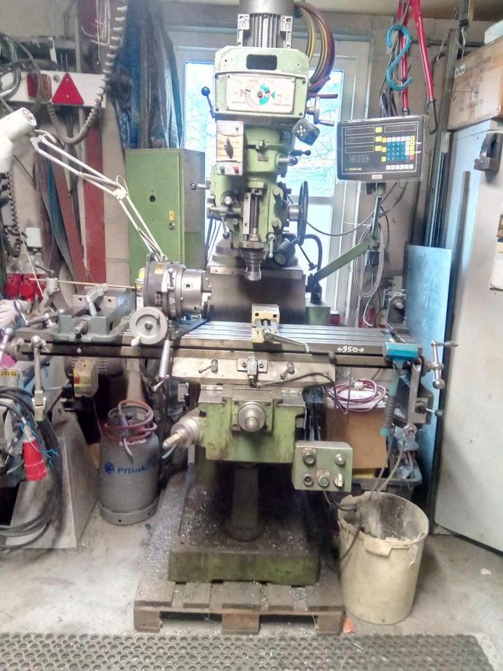 Freesbank voor de doe het zelver., Doe-het-zelf en Verbouw, Gereedschap | Freesmachines, Gebruikt, Elektrisch, Overige soorten