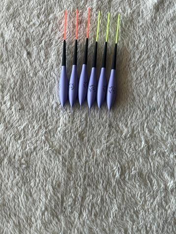 adv 51 / NIEUW set 6 dobbers VAN DEN EYNDE 1,50gr beschikbaar voor biedingen