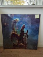 Schilderij op plexiglas - 80 x 80 cm, Ophalen, Zo goed als nieuw, Schilderij, 75 tot 100 cm
