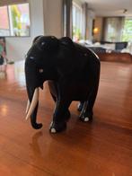 Houten Olifant Beeld, Ophalen of Verzenden