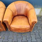 1x mooie schapenleren fauteuil Joris + GRATIS BEZORGING, Huis en Inrichting, Fauteuils, Gebruikt, Leer, Ophalen of Verzenden, Schapenleer