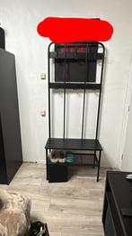 Leuke IKEA kapstok met schoenenrek, Huis en Inrichting, Ophalen, Zo goed als nieuw, Metaal, Staande kapstok