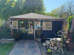 Ruim tuinhuis / kroeg, Tuin en Terras, Tuinhuizen, Ophalen, Gebruikt, Hout, 200 tot 400 cm