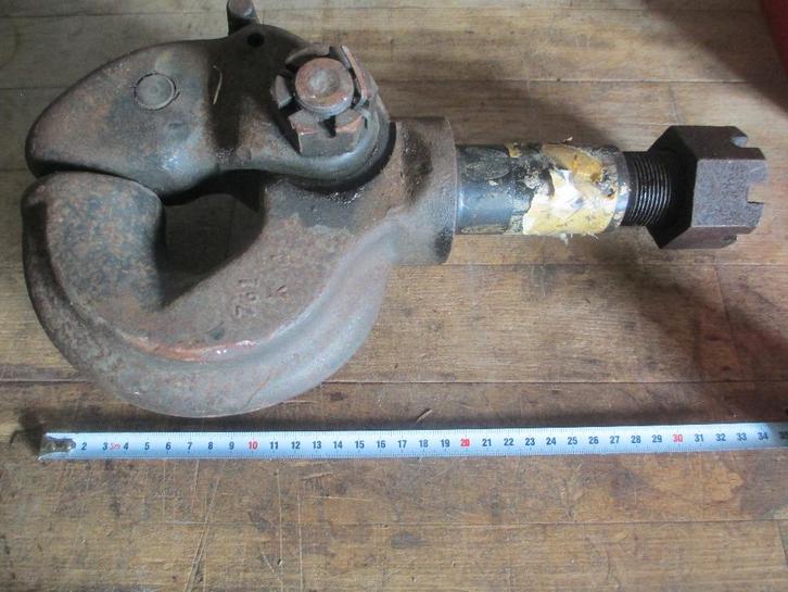 Trekoog trekhaak legervoertuig vrachtauto zware uitv. NOS, Verzamelen, Militaria | Algemeen, Landmacht, Overige typen, Nederland