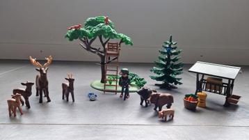 Playmobile dieren uitkijkpost